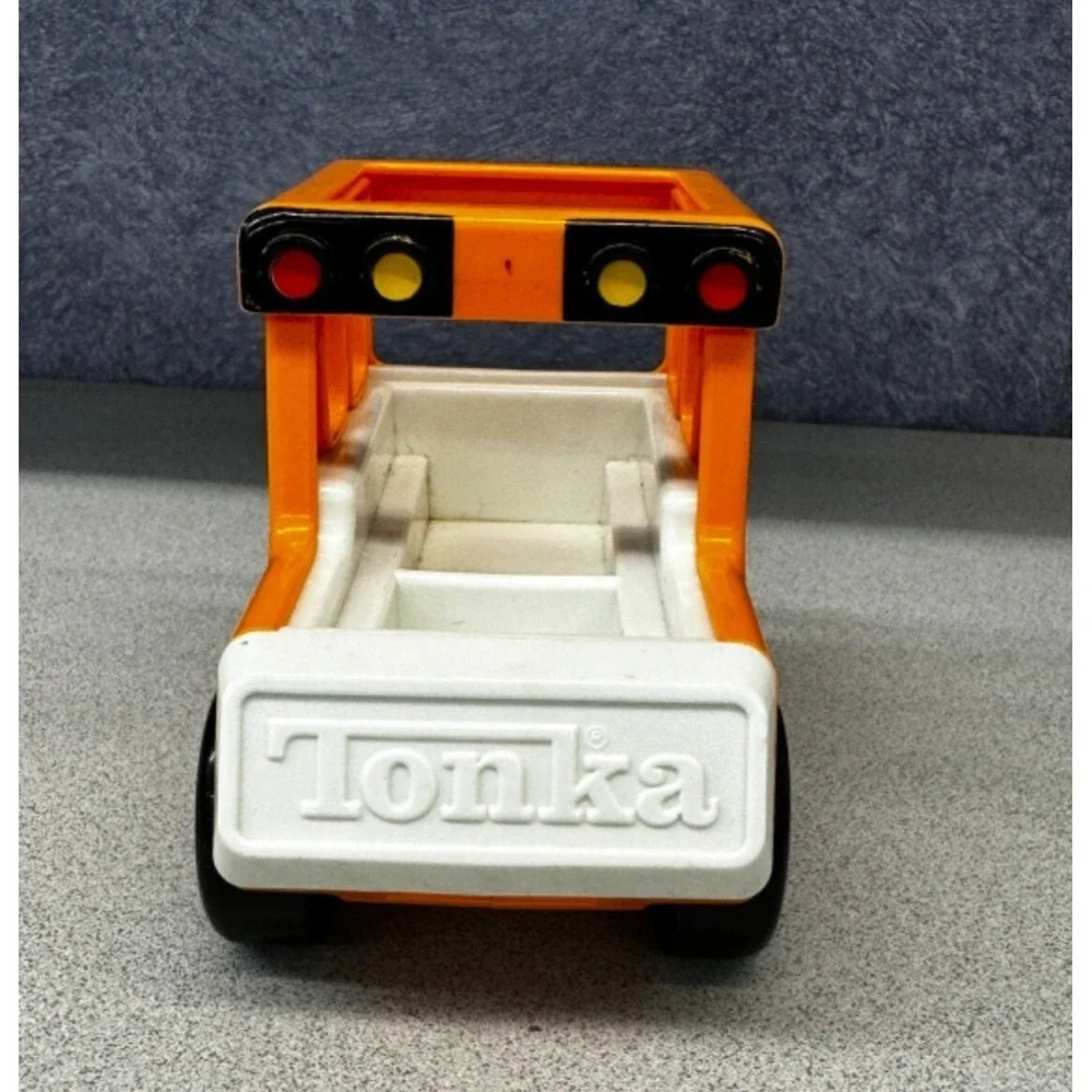 Vintage Tonka Chunky‎ Wheels Yellow School Bus With Clicking Wheels 1987